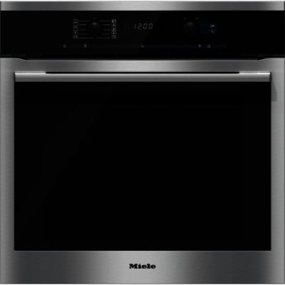 Miele M6160TC Built In Microwave Oven in Clean Steel